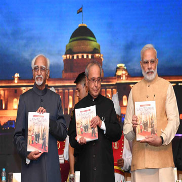President Mukherjee completes four years in office, Rashtrapati Bhawan's various dimensions glorified