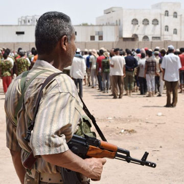 At least 60 dead in Yemen army camp suicide attack