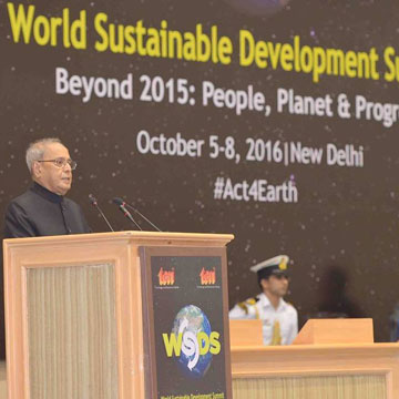 President inaugurates first edition of World Sustainable development Summit