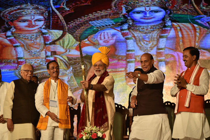 Those who shelter terrorists will not be spared: From Ramlila manch Modi attacks on Pakistan