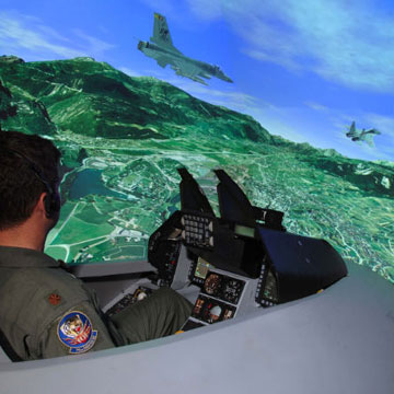Alpha Design setting up three simulators for IAF