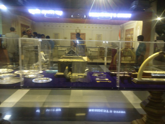 Artifacts at Rashtrapati Museum