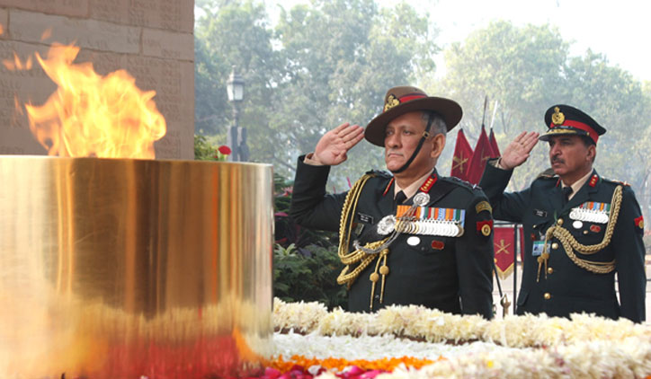 Indian Army wont shy away from using power: General Bipin Rawat