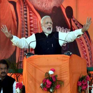 Our high command is the people of India, in Lucknow PM Modi says only BJP cares for development