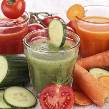 Benefits of drinking vegetable juices for health and beauty