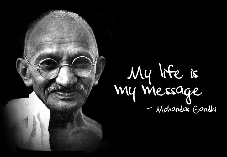 Gandhi, a man whose greatness was acknowledged by the greats and his legacy lives beyond history