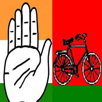 Akhilesh, Azad say SP-Congress alliance on, seats being finalised