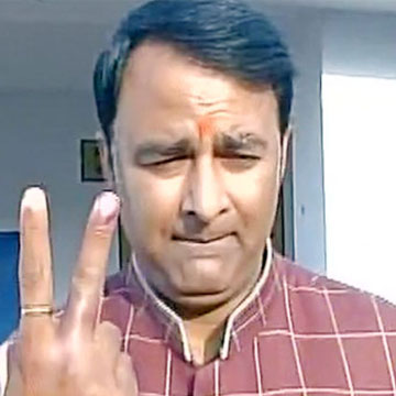Sangeet Som's brother Gagan Som detained by police for carrying pistol inside poll booth