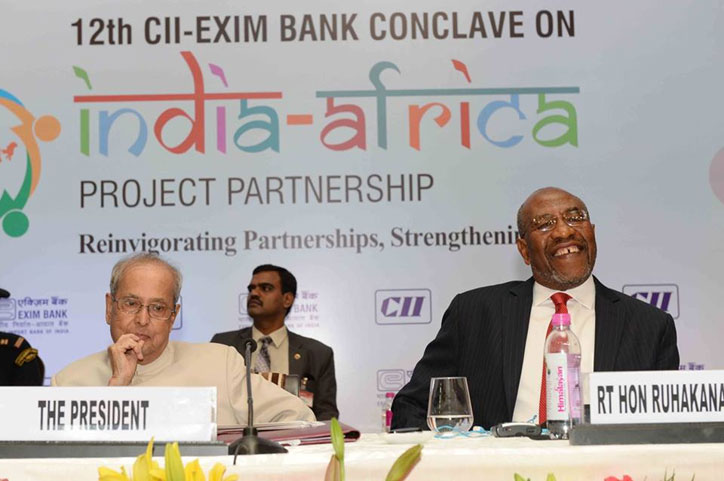President inaugurates the 12th CII-EXIM Bank Conclave on India Africa Project Partnership