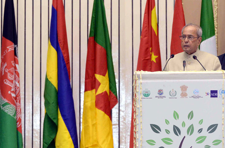 Children, the worst sufferers of adverse impact of environmental diseases: Prez at 'World Conference on Environment'