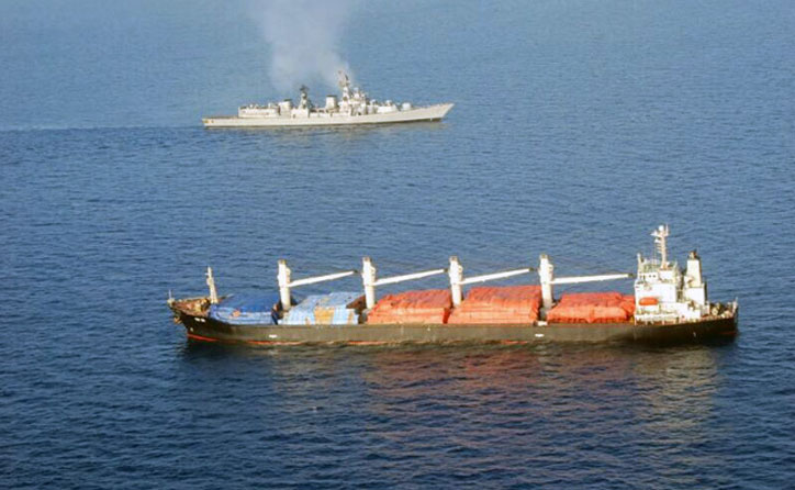 A friendship gesture in the sea: Indian, Chinese Navies rescue hijacked cargo ship in Gulf of Aden 