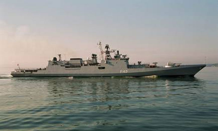 Indian warship INS Mumbai, INS Trishul and INS Aditya visit Jeddah Saudi Arabia