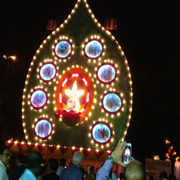 Vesak Pandal inauguration bridges Indo Srilanka cultural ties