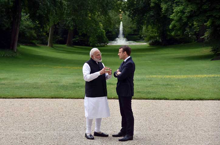 Trumpexit could be good news for India as PM Narendra Modi meets French President Emmanuel Macron 