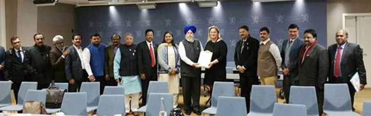 SS Ahluwalia leads Indian Parliamentary Delegation to Norway 