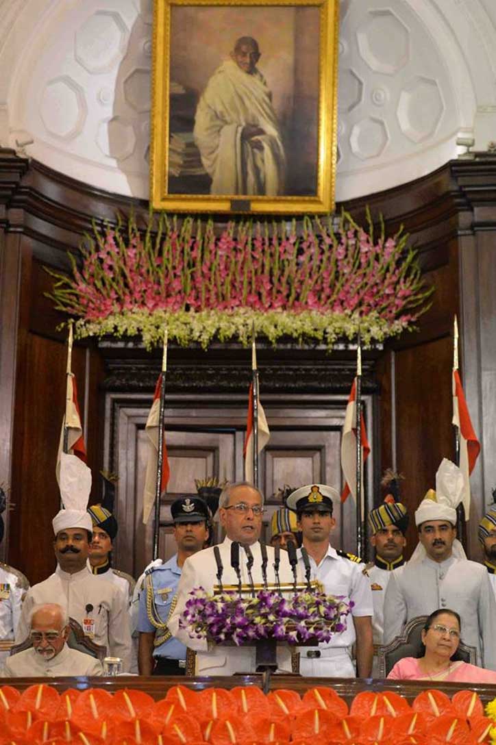 Parliament is my temple, Constitution is my sacret text: Pranab Mukherjee in final address as President, Full Text