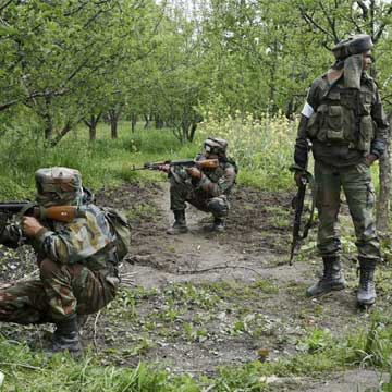 Three Lashkar-e-Taiba terrorists killed in Kashmir's Sopore area, one jawan injured
