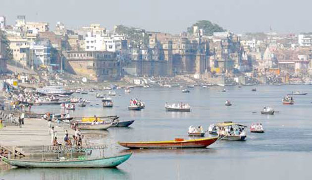 The holy city Varanasi in picture