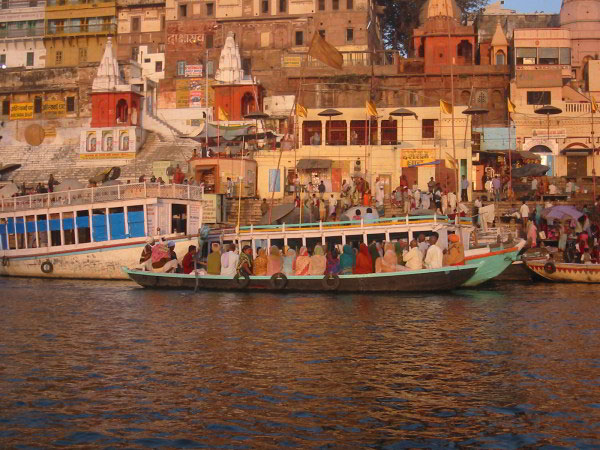 The holy city Varanasi in picture