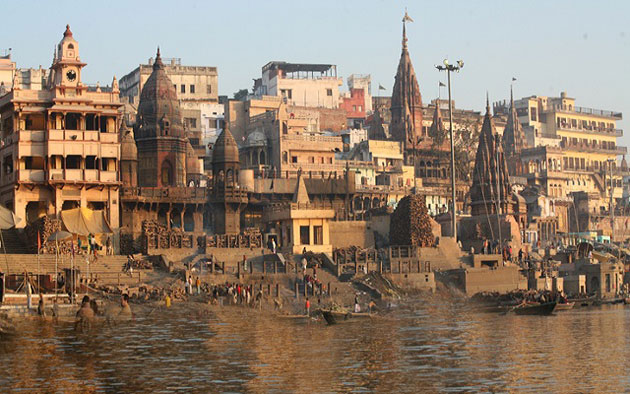 The holy city Varanasi in picture