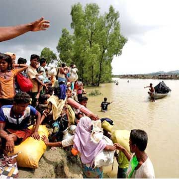 Sushma Swaraj calls Sheikh Hasina, vows to back Dhaka on Rohingya issue