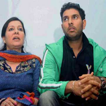 Yuvraj Singh was disappointed on not being picked but then rules are same for everyone, says his mother Shabnam