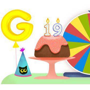 Doodle Google birthday surprise spinner â€“ how to play the Google Doodle snake game