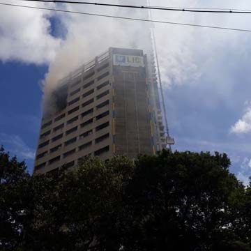 Fire breaks out in central Kolkata office building