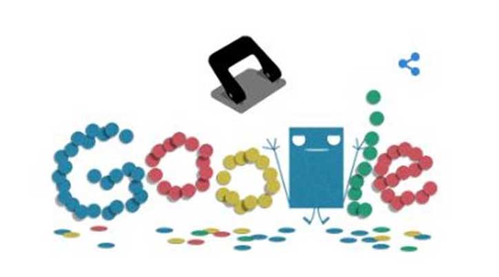 Google skips Pt. Nehru on his birthday, pays tribute to Hole puncher device with Doodle