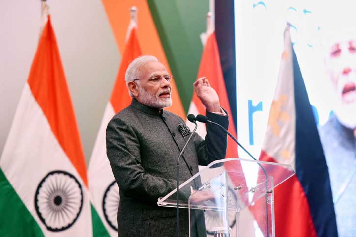 PM Modi addresses Indian Community in Philippines