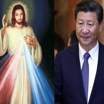 Not Jesus Christ but President Xi Jinping will save you, so put up his nice photograph: China tells Christians