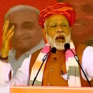 'They lack neeti, niyat, a neta and a naata with the people': PM Modi on Congress in Gujarat poll rally 