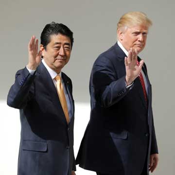 Donald Trump calls Shinzo Abe; reaffirm commitment to combat North Korea's missile threat