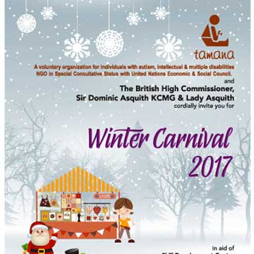 Tamana's Annual Christmas Carnival at British High Commissioner's residence
