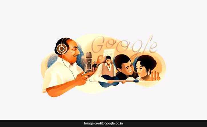 Mohammed Rafi's 93rd birthday: Google celebrates singing legend with a doodle