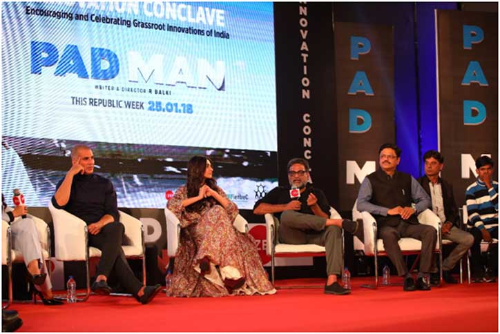 Innovation Conclave organized by NIFI and Team Padman on Grassroots Innovations of the country