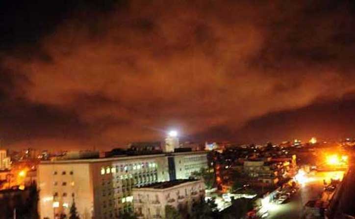 Syria war: US, its allies France, UK strike Damascus over chemical weapons, Russia, Iran warns of 'Consequences' Syria war: US, its allies France, UK strike Damascus over chemical weapons, Russia, Iran warns of 'Consequences'