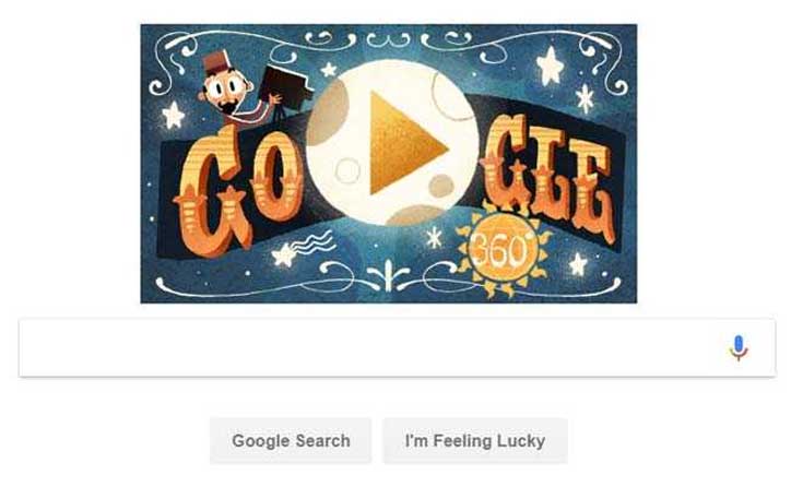 Google's first-ever virtual reality, 360Â° doodle celebrates French illusionist and director Georges MÃ©liÃ¨s