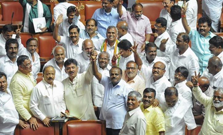 Karnataka MLAs verdict: HD Kumaraswamy to take oath as CM on May 23 after BSY resigns