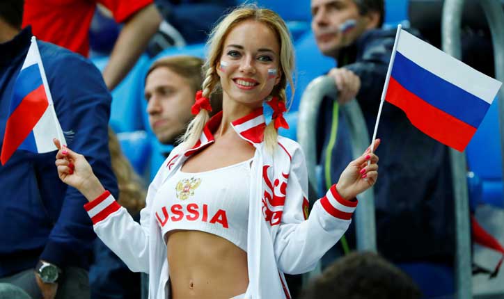 Beautiful FIFA World Cup 2018 Fans - FacenFacts