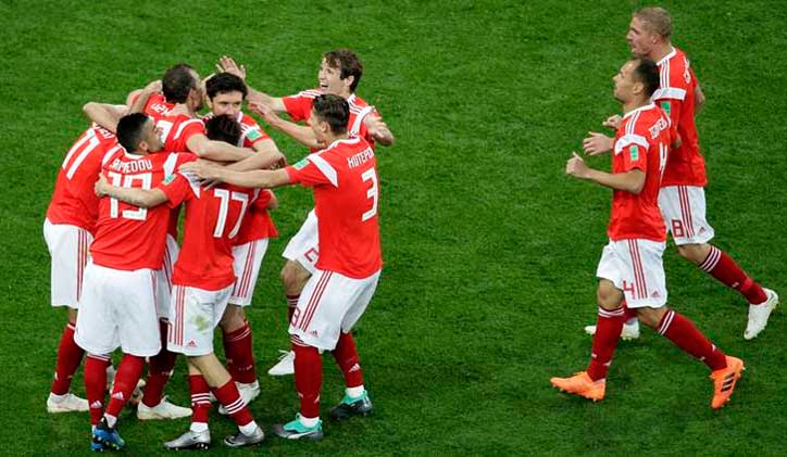 FIFA World Cup 2018; Russia vs Egypt: Hosts dominate again, Russia beat Egypt 3-1