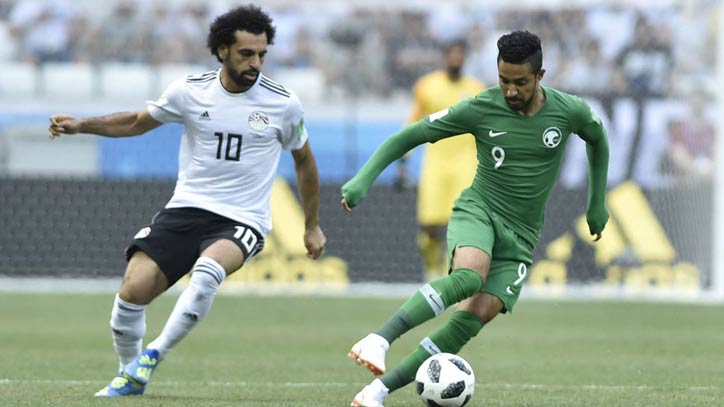 FIFA World Cup 2018: Saudi Arabia vs Egypt; a 2-1 win for Saudi Arabia with 95th minute goal