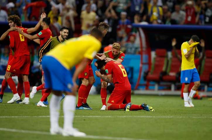 FIFA World Cup 2018: Quarter Final, Brazil vs Belgium; Brazil knocked out after 1-2 loss to Belgium