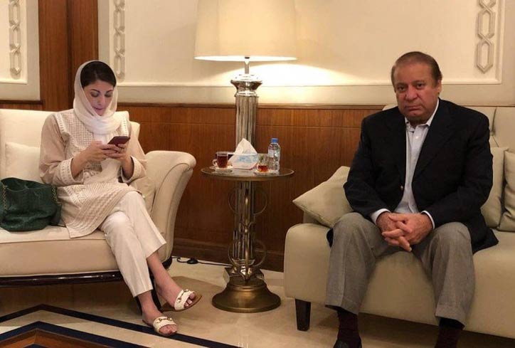Nawaz Sharif, Maryam may be held mid-air; Lahore shuts phone networks