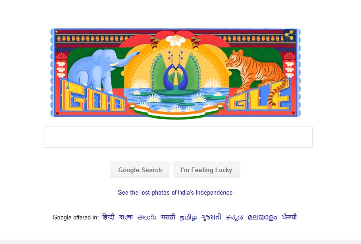 Happy Independence Day 2018: Google celebrates 15th August 2018 with 'Truck Art' Doodle