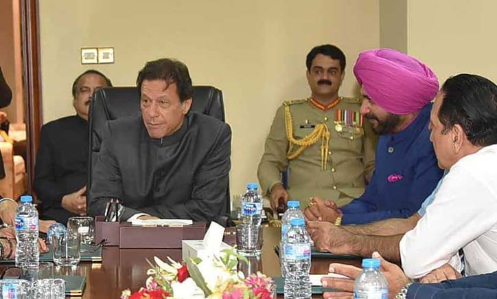 Pakistan PM Imran Khan comes out in support of Sidhu, calls him ambassador of peace