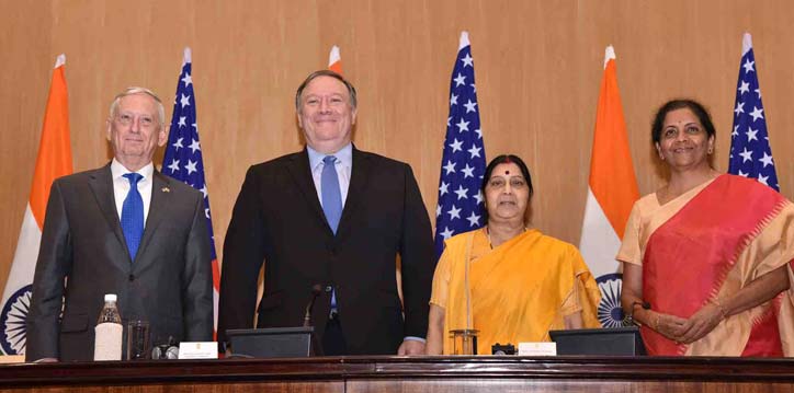Joint Statement on the Inaugural India-US 2+2 Ministerial Dialogue