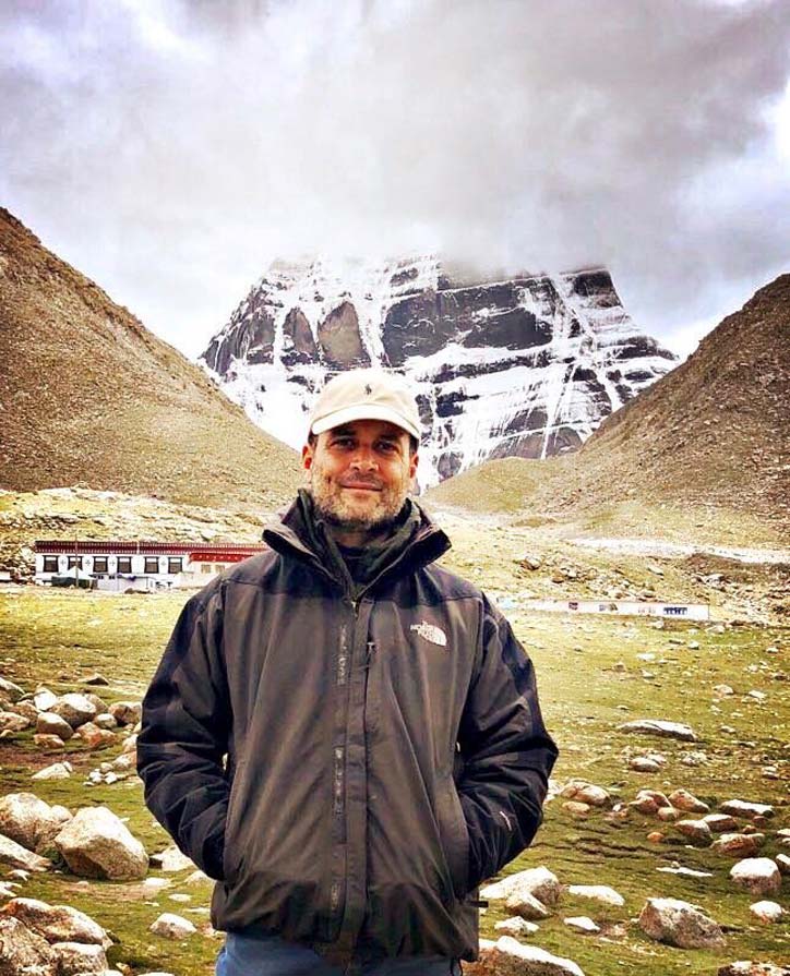 Shiva is the universe; with this caption Rahul Gandhi shares first pic of Kailash-Mansarovar trip 