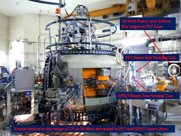 Medical cyclotron facility Cyclone-30 became operational at VECC Kolkata