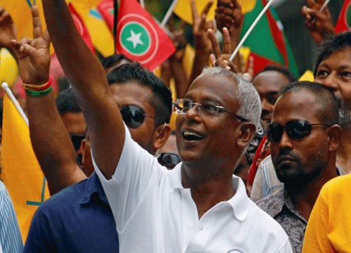 Maldives elects Solih as new President with 89% polling, pro China Yameen conceds defeat